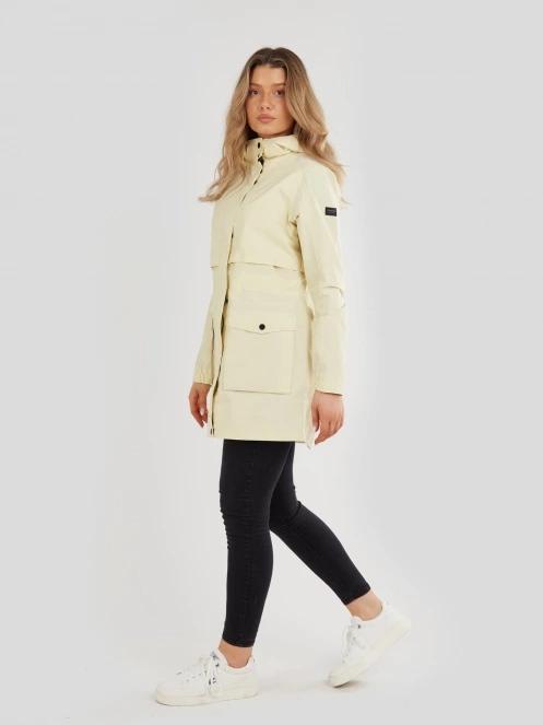 Fundango Zhuri Waterproof Jacket damen regenmantel gelb 4