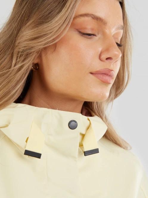 Fundango Zhuri Waterproof Jacket damen regenmantel gelb 5