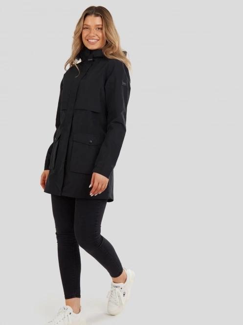 Fundango Zhuri Waterproof Jacket damen regenmantel Schwarz 5