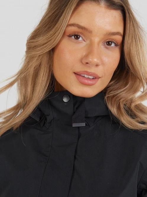 Fundango Zhuri Waterproof Jacket damen regenmantel Schwarz 6