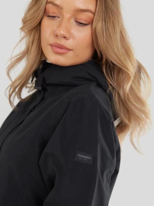 Fundango Zhuri Waterproof Jacket damen regenmantel Schwarz 7