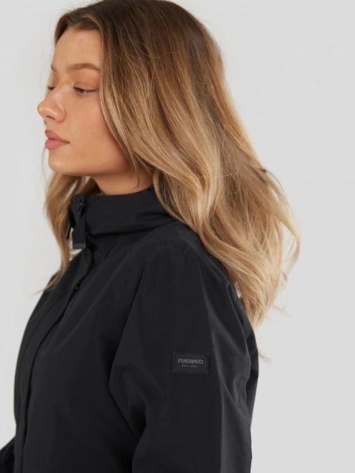 Fundango Zhuri Waterproof Jacket damen regenmantel Schwarz 8