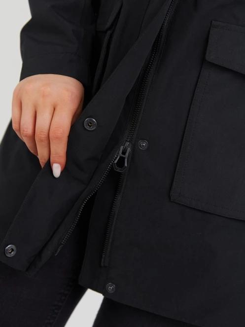 Fundango Zhuri Waterproof Jacket damen regenmantel Schwarz 9
