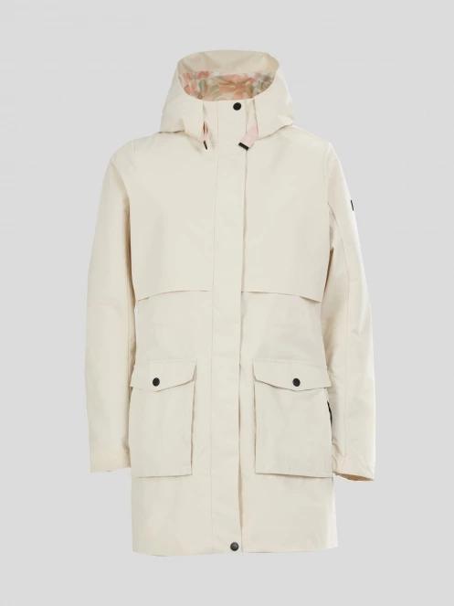 Fundango Zhuri Waterproof Jacket damen regenmantel sand 10