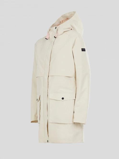 Fundango Zhuri Waterproof Jacket damen regenmantel sand 11