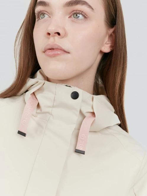 Fundango Zhuri Waterproof Jacket damen regenmantel sand 6