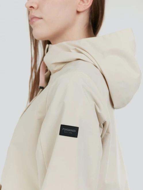 Fundango Zhuri Waterproof Jacket damen regenmantel sand 7