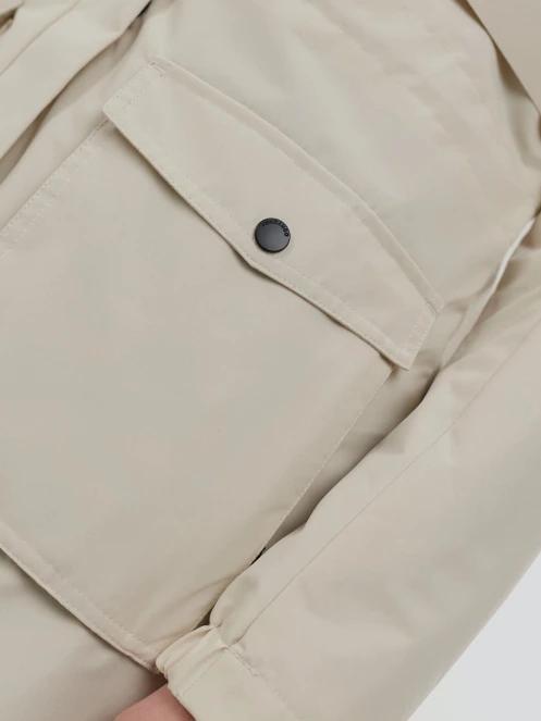 Fundango Zhuri Waterproof Jacket damen regenmantel sand 8
