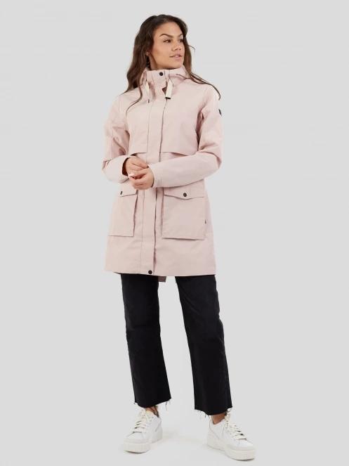 Fundango Zhuri Waterproof Jacket damen regenmantel rosa 4