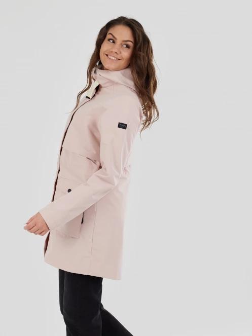 Fundango Zhuri Waterproof Jacket damen regenmantel rosa 5