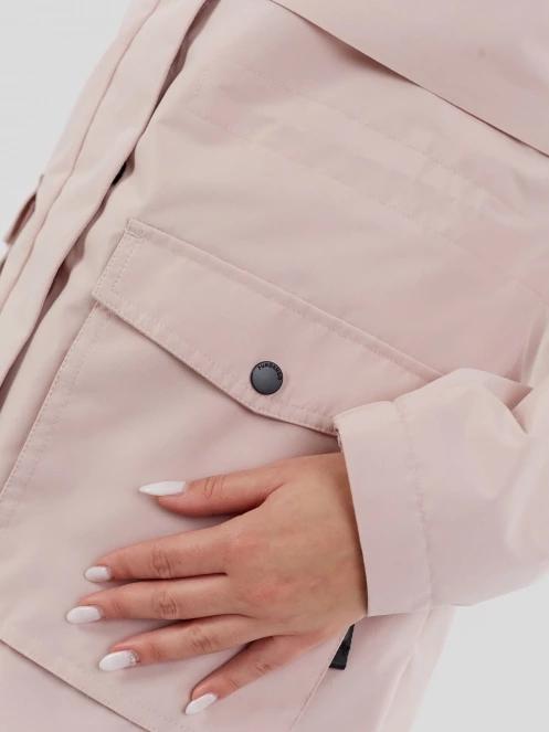 Fundango Zhuri Waterproof Jacket damen regenmantel rosa 7