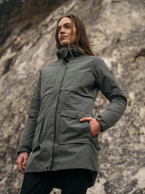 Fundango Zhuri Waterproof Jacket damen regenmantel grün 11