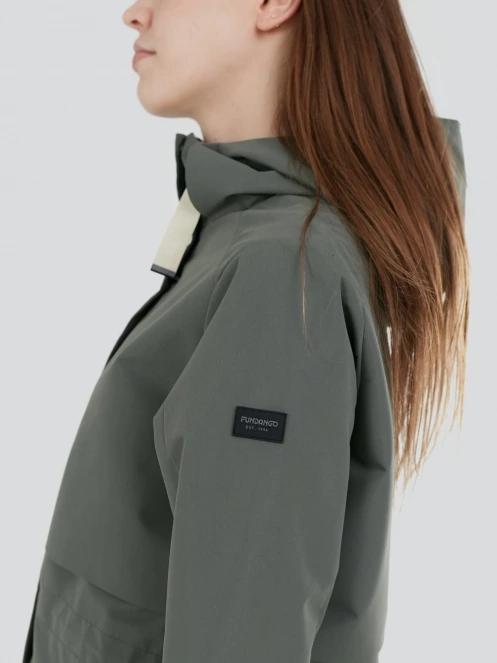 Fundango Zhuri Waterproof Jacket damen regenmantel grün 5