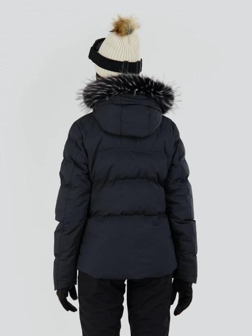 Fundango Elyra Fur Padded Jacket damen gesteppt skijacke Schwarz 3
