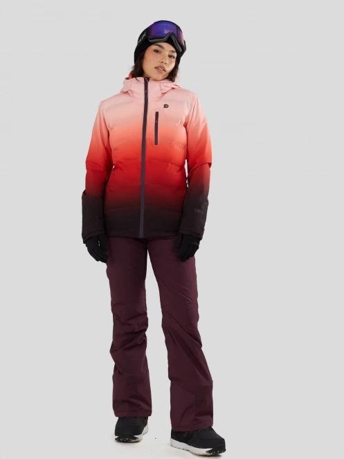 Fundango Pumila Padded Jacket damen gesteppt skijacke rosa 6
