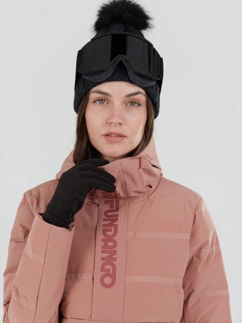 Fundango Everett Padded Jacket damen gesteppt skijacke rosa 6