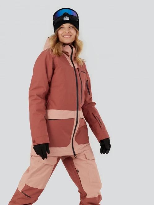 Fundango Poplar ECO Jacket damen skijacke rosa 7