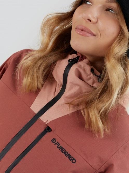 Fundango Poplar ECO Jacket damen skijacke rosa 8