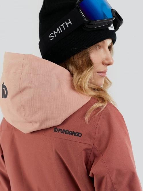 Fundango Poplar ECO Jacket damen skijacke rosa 11