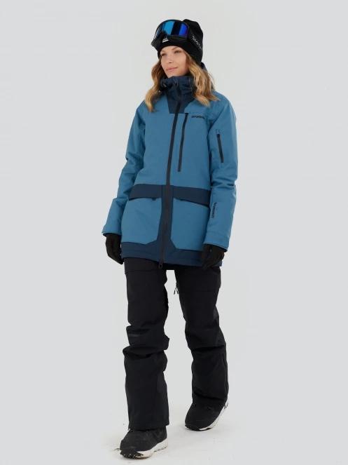 Fundango Poplar ECO Jacket damen skijacke dunkelblau 4