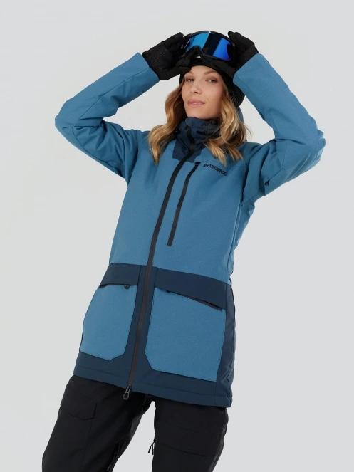 Fundango Poplar ECO Jacket damen skijacke dunkelblau 6