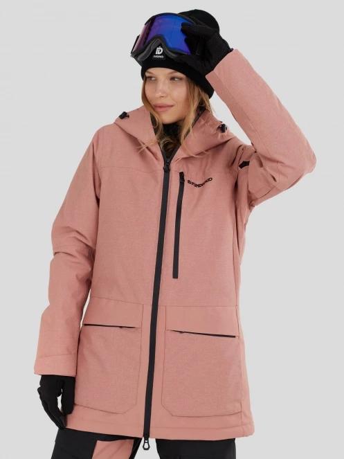 Fundango Poplar ECO Jacket damen skijacke rosa 2