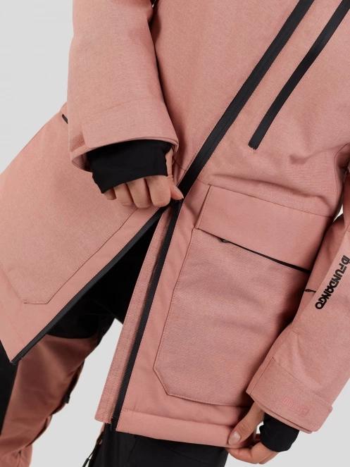Fundango Poplar ECO Jacket damen skijacke rosa 10