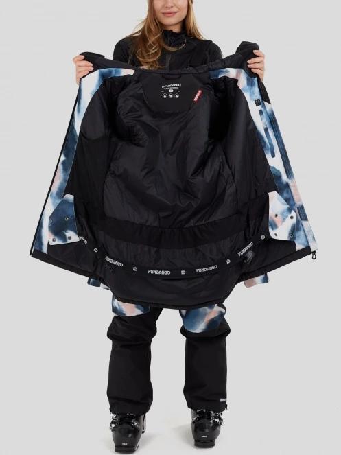 Fundango Poplar ECO Jacket damen skijacke dunkelblau 5