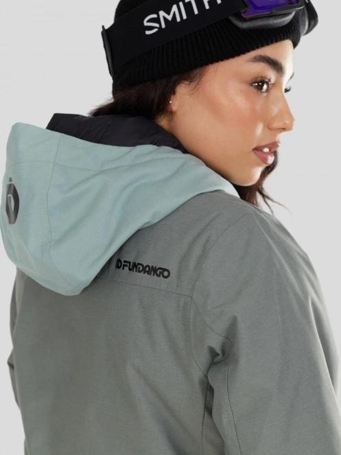 Fundango Poplar ECO Jacket damen skijacke grün 10