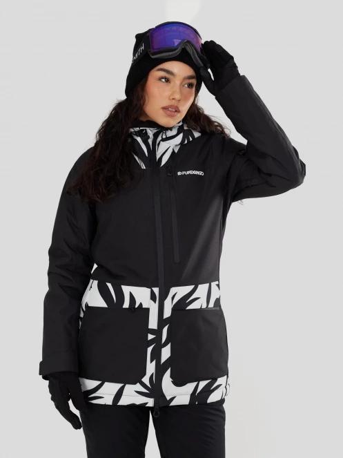 Fundango Poplar ECO Jacket damen skijacke Schwarz 2