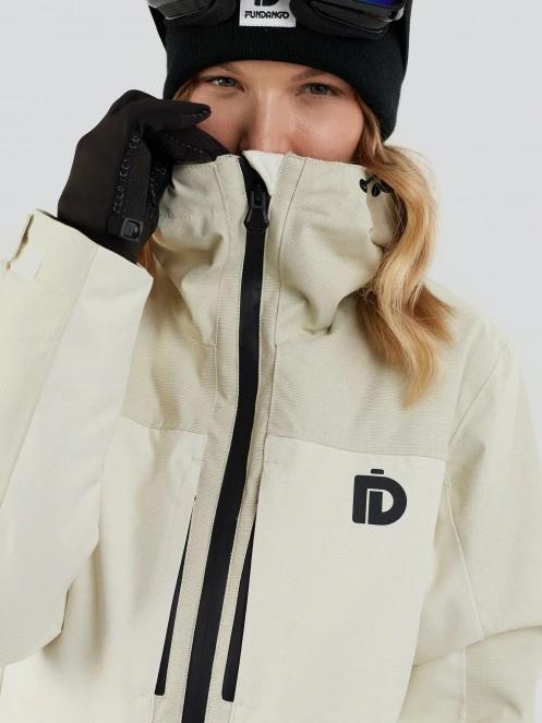 Fundango Pemberton ECO Allmountain Jacket damen skijacke weiß 6