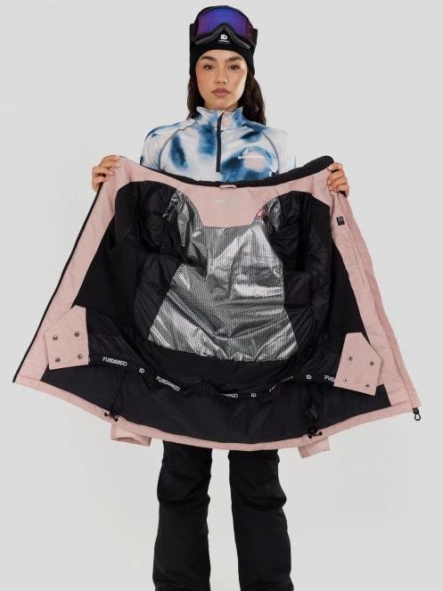 Fundango Pemberton ECO Allmountain Jacket damen skijacke rosa 5