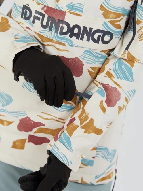 Fundango Birch ECO Logo Anorak damen skijacke sand 7