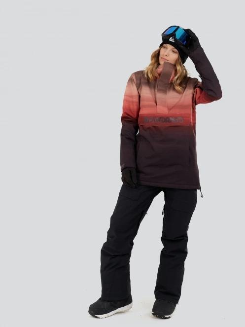Fundango Birch ECO Logo Anorak damen skijacke rosa 4