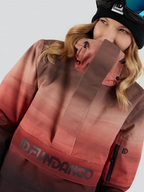 Fundango Birch ECO Logo Anorak damen skijacke rosa 6