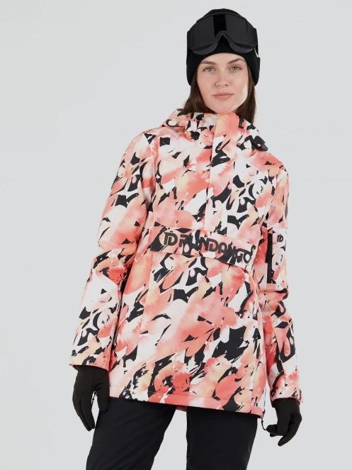 Fundango Birch ECO Logo Anorak damen skijacke rosa 5