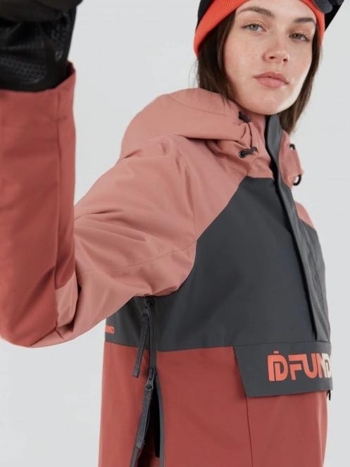 Fundango Birch ECO Logo Anorak damen skijacke rosa 7