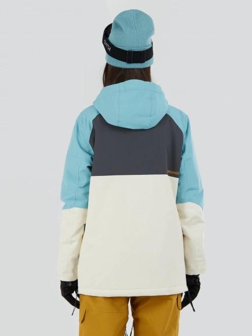 Fundango Birch ECO Logo Anorak damen skijacke hellblau 3