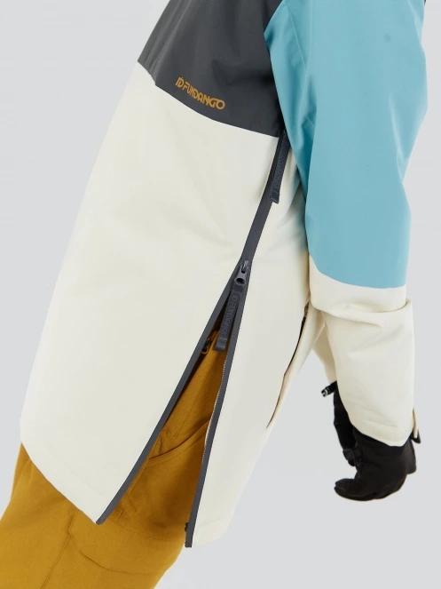 Fundango Birch ECO Logo Anorak damen skijacke hellblau 7