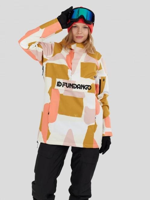 Fundango Birch ECO Logo Anorak damen anorak gelb 2