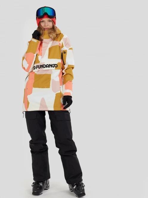 Fundango Birch ECO Logo Anorak damen anorak gelb 5