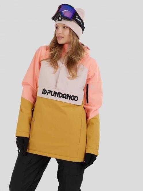Fundango Birch ECO Logo Anorak damen anorak rosa 2