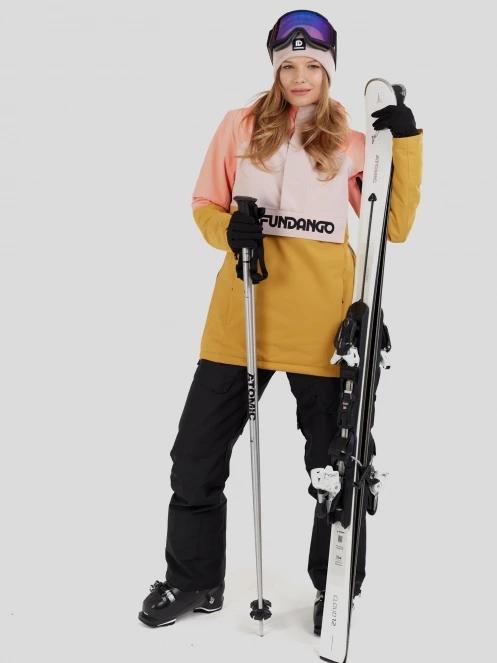 Fundango Birch ECO Logo Anorak damen anorak rosa 4