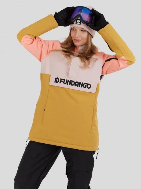 Fundango Birch ECO Logo Anorak damen anorak rosa 6