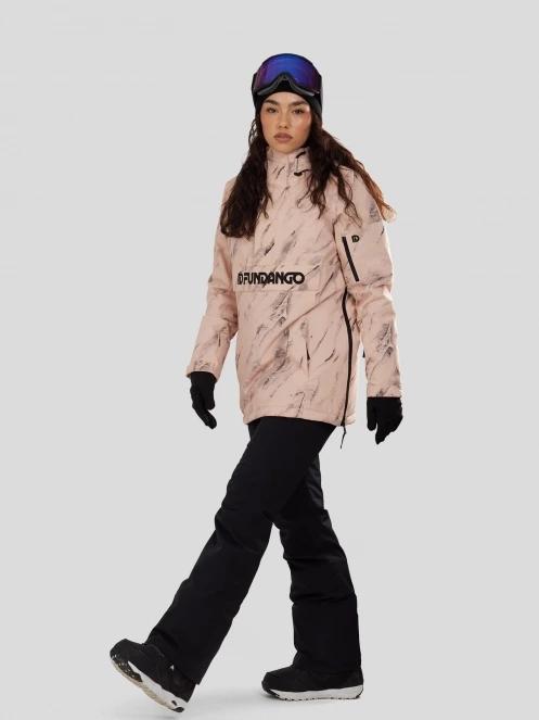 Fundango Birch ECO Logo Anorak damen anorak rosa 5