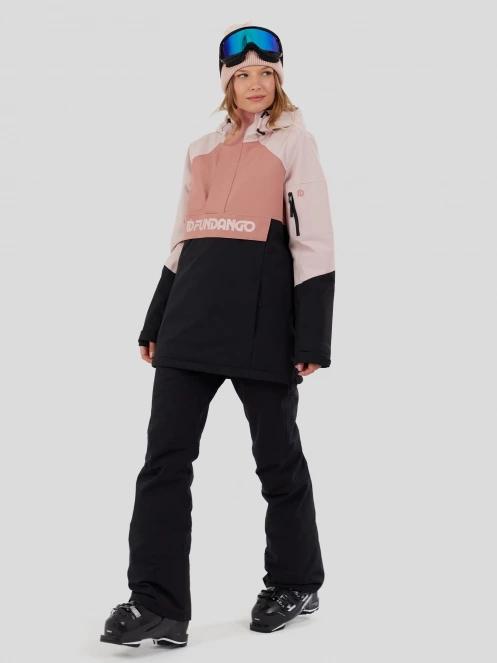 Fundango Birch ECO Logo Anorak damen anorak rosa 5