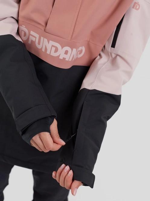 Fundango Birch ECO Logo Anorak damen anorak rosa 7