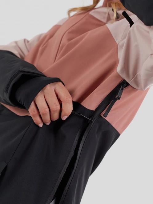 Fundango Birch ECO Logo Anorak damen anorak rosa 9