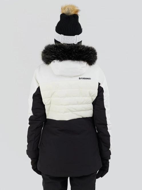 Fundango Salina Padded Jacket damen skijacke weiß 3