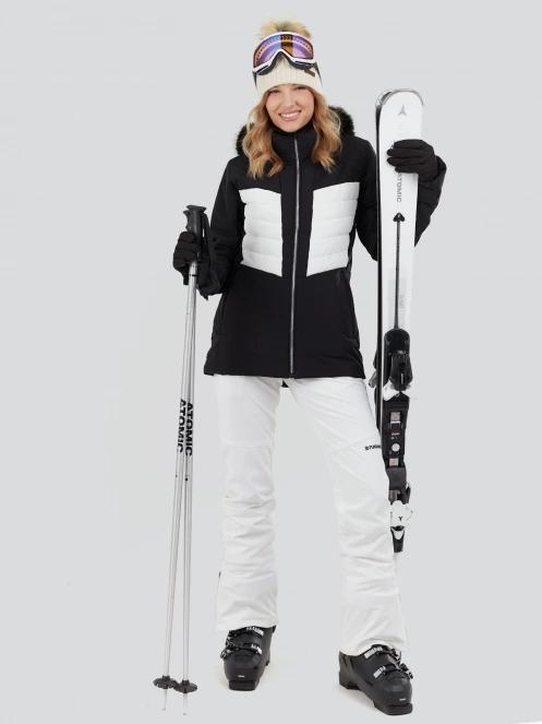 Fundango Salina Padded Jacket damen gesteppt skijacke Schwarz 4